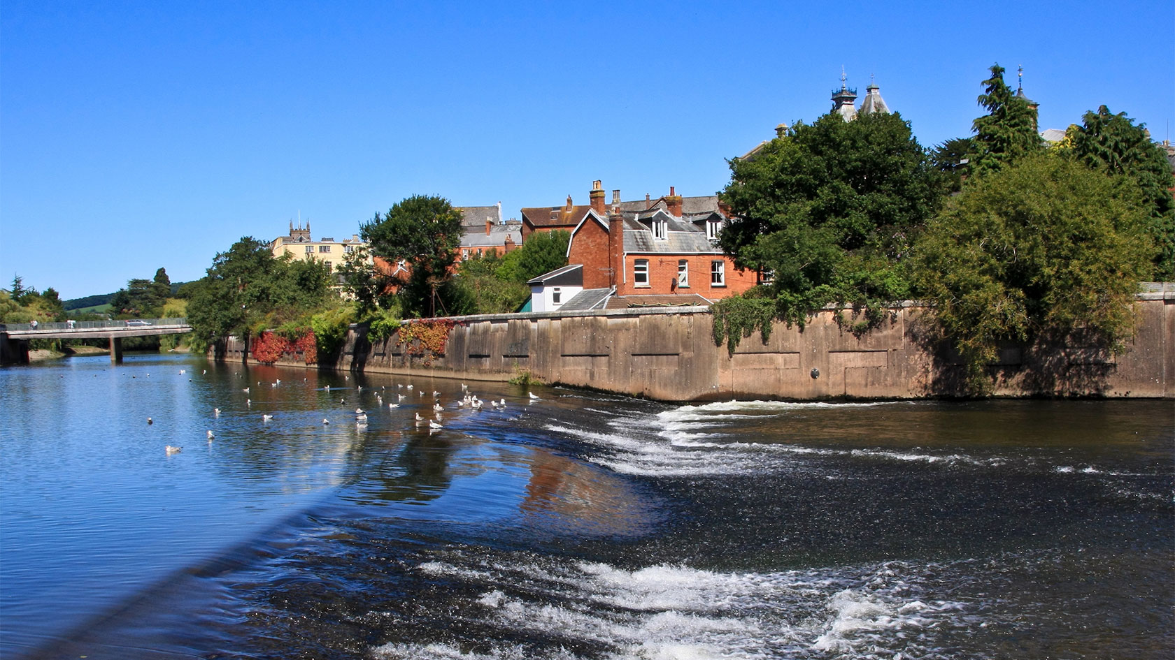 Tiverton Devon RiverExe 1