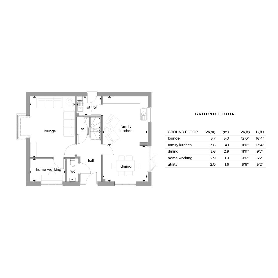 02784 01 Binfield plans The Kinnaird GF