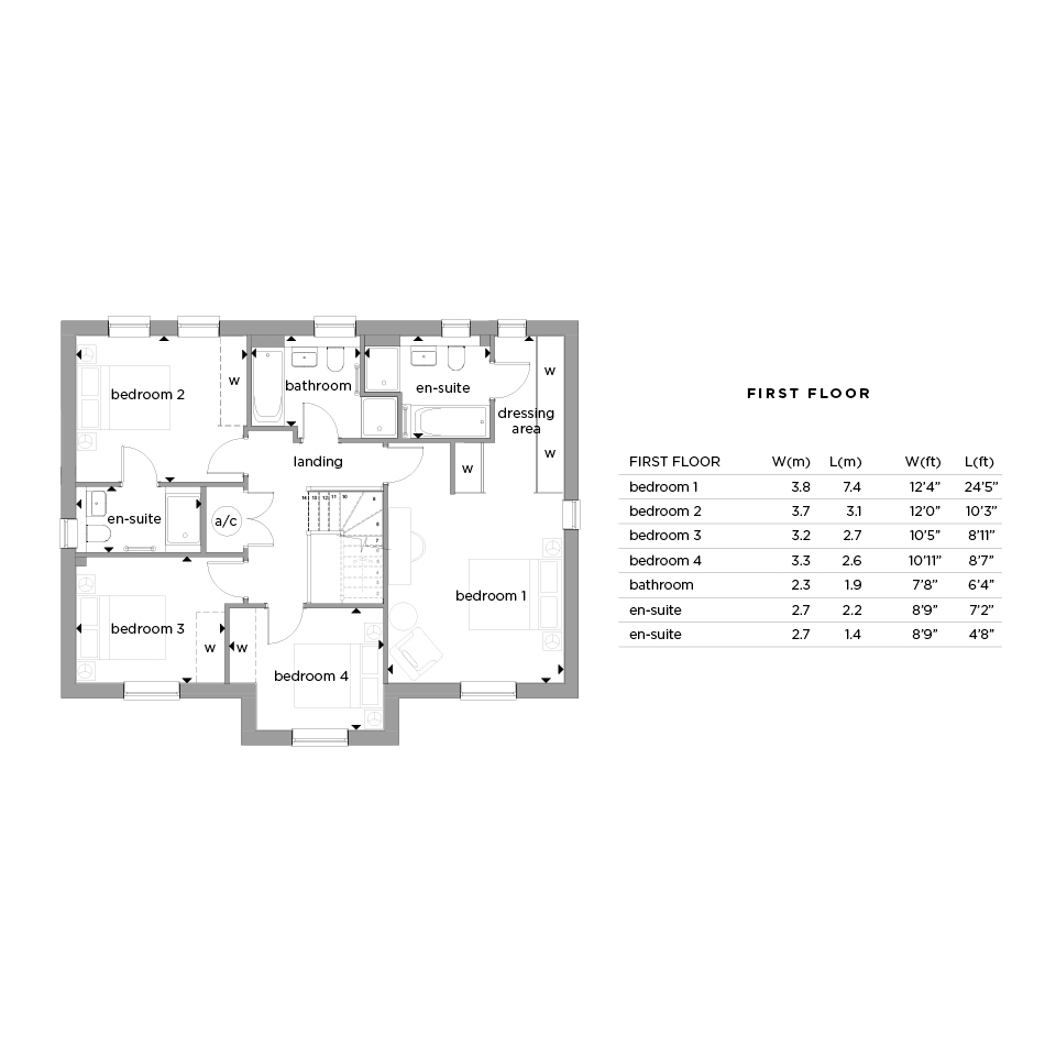 02784 01 Binfield plans The Reade FF