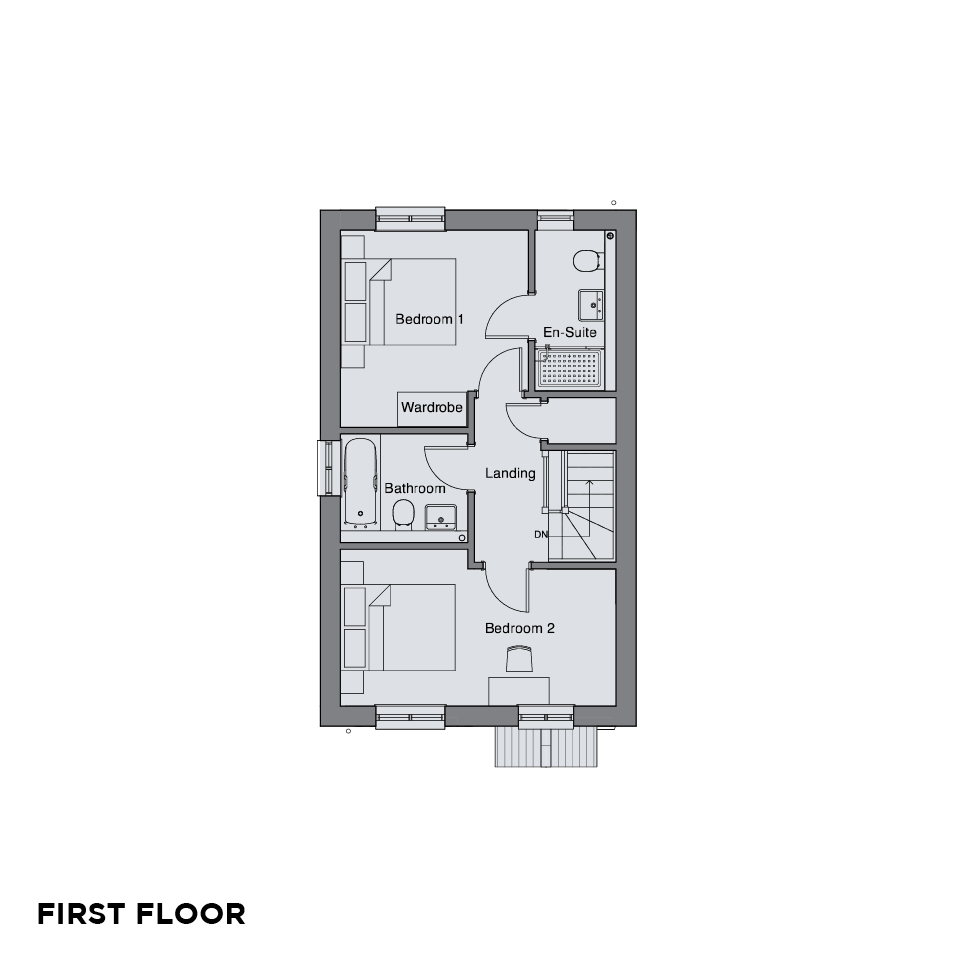 The Quarters Mannamead floorplans First floor