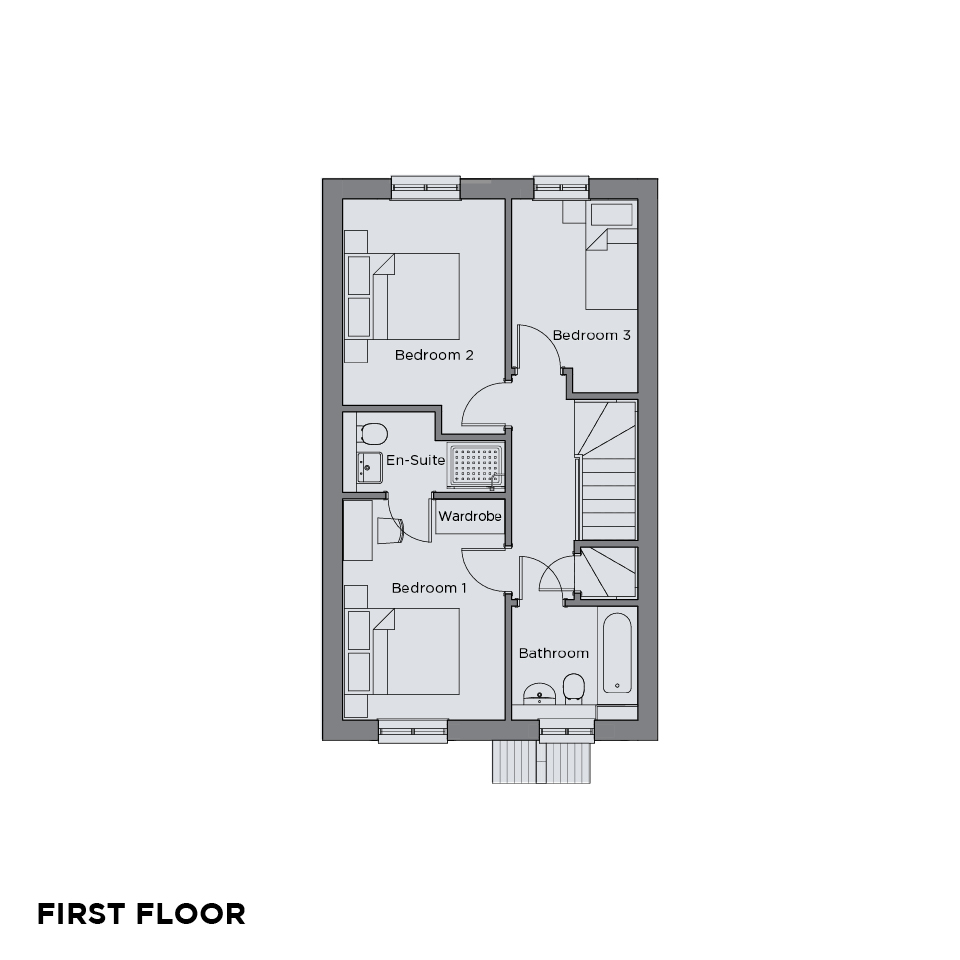The Quarters Woolwell floorplans First floor