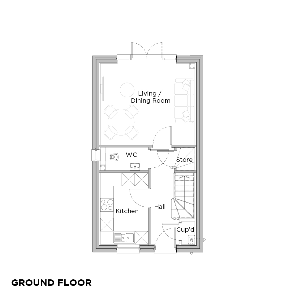 Upbury Grange Ford floorplans ground floor