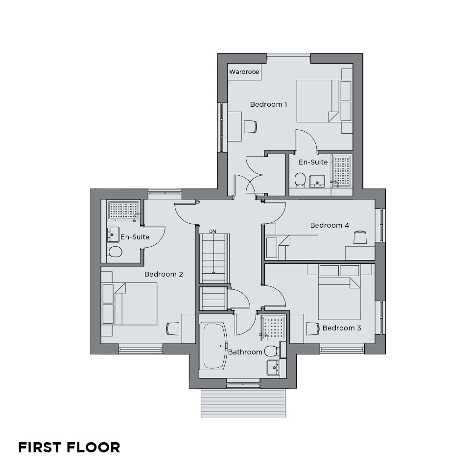The Quarters Earlswood floorplans First floor