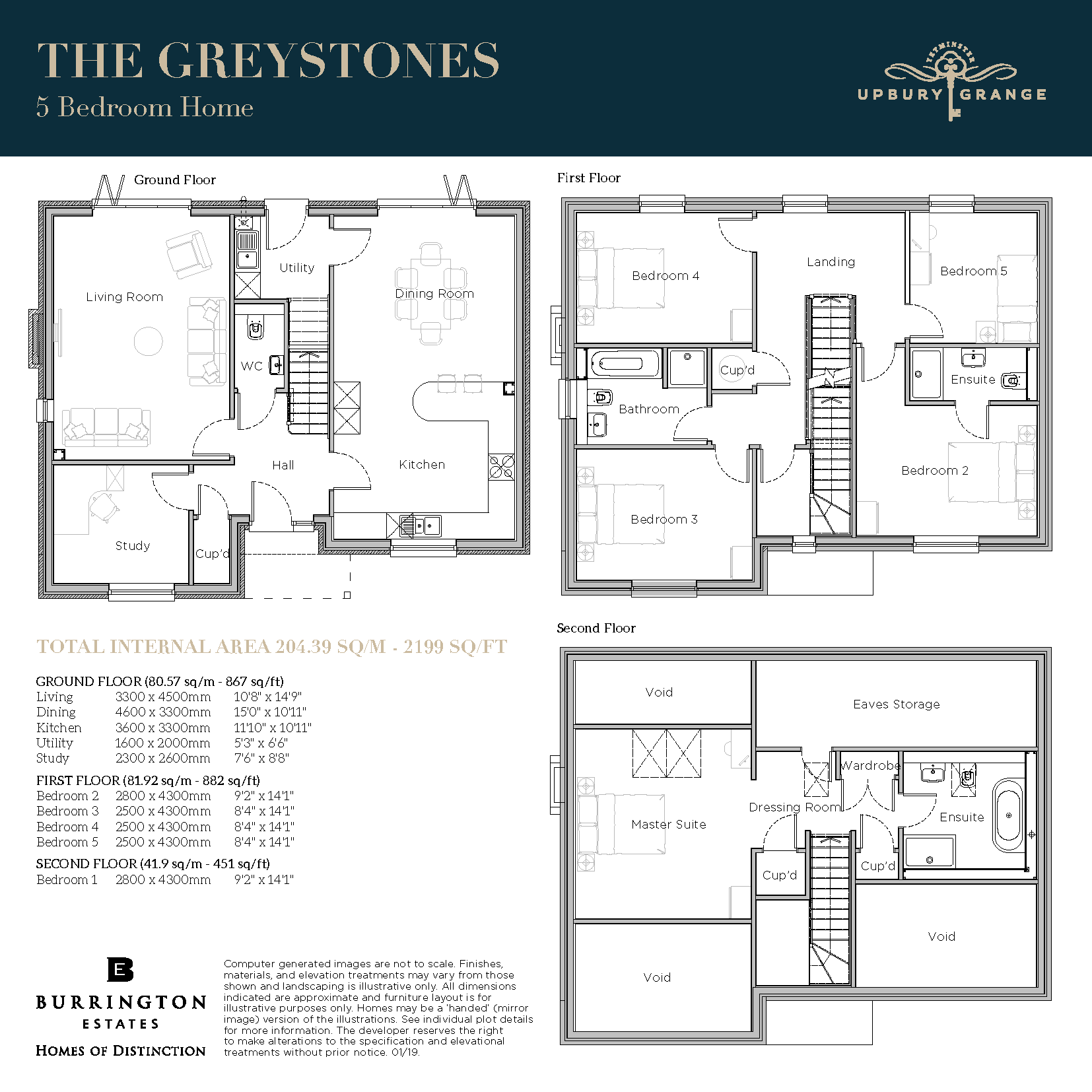 The Greystones Floorplan