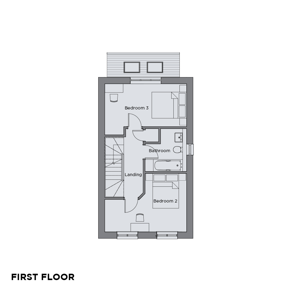 The Quarters The Dart floorplans First floor