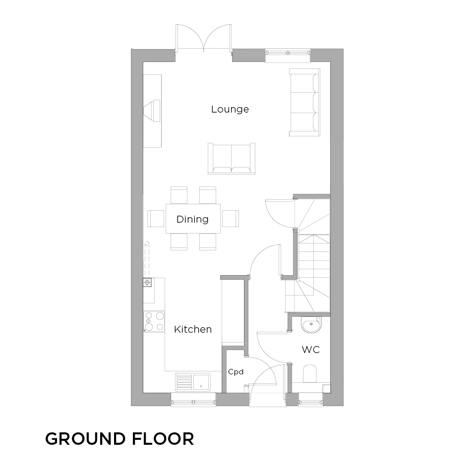 Trispen Meadows St Allen Ground floor