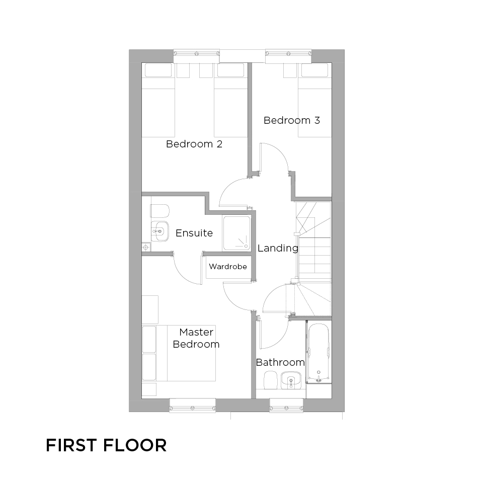 Trispen Meadows St Allen First floor