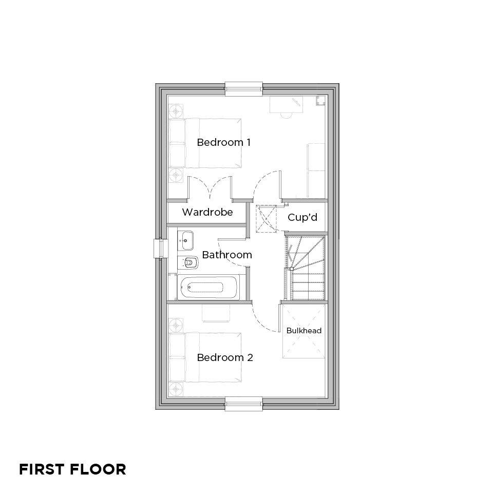 Upbury Grange Ford floorplans first floor