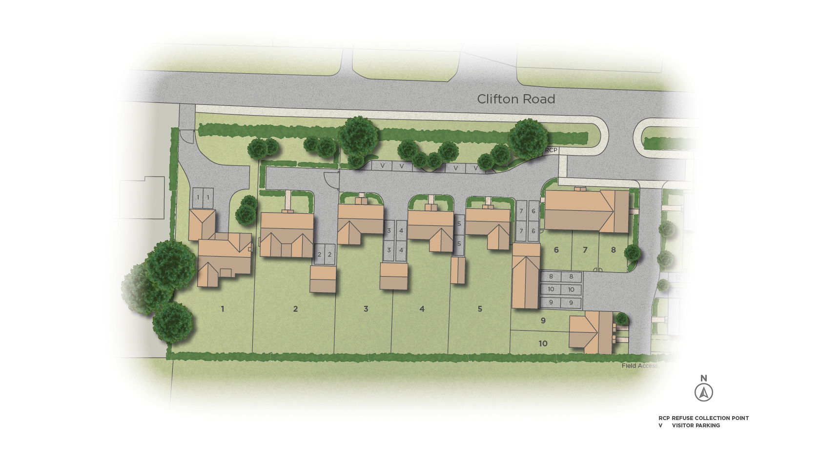 Clifton Gate site plan