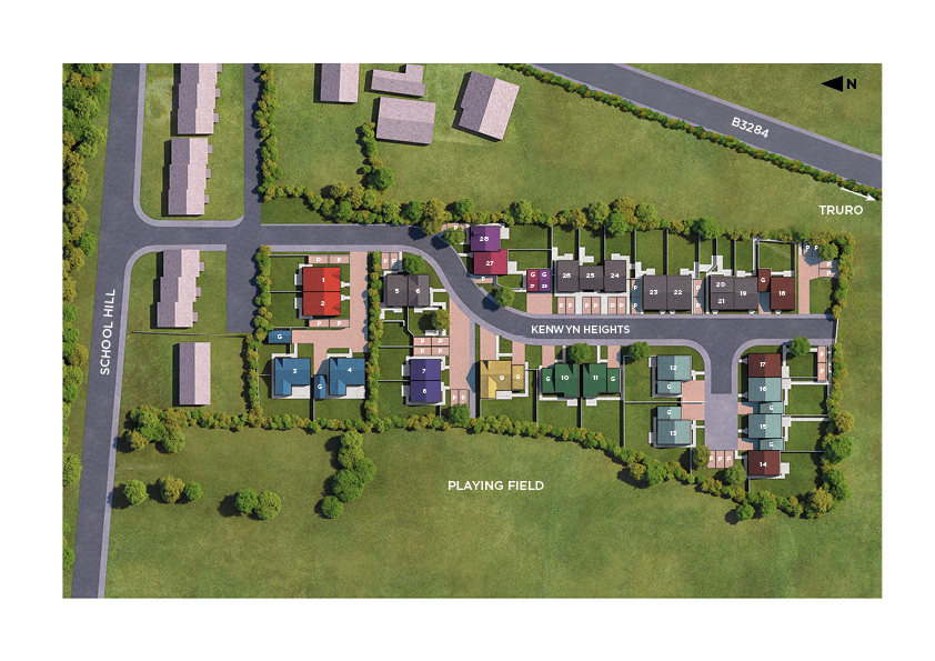 Penrose View site plan