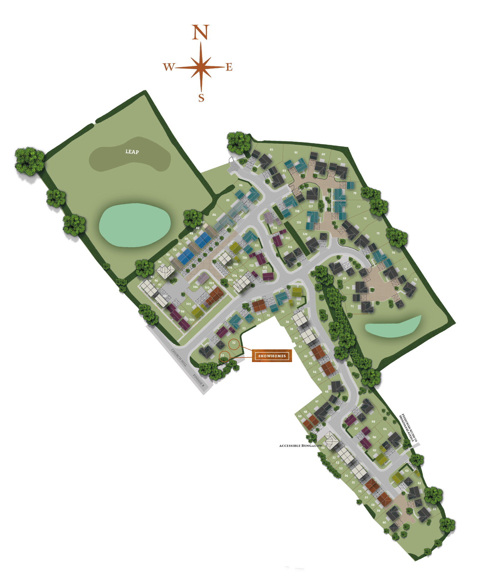 Home Farm  site plan