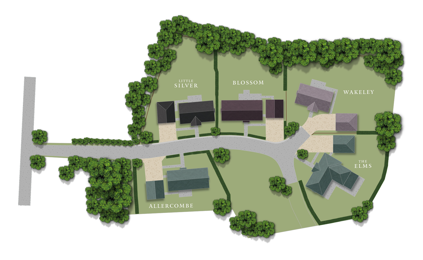 The Grove  site plan